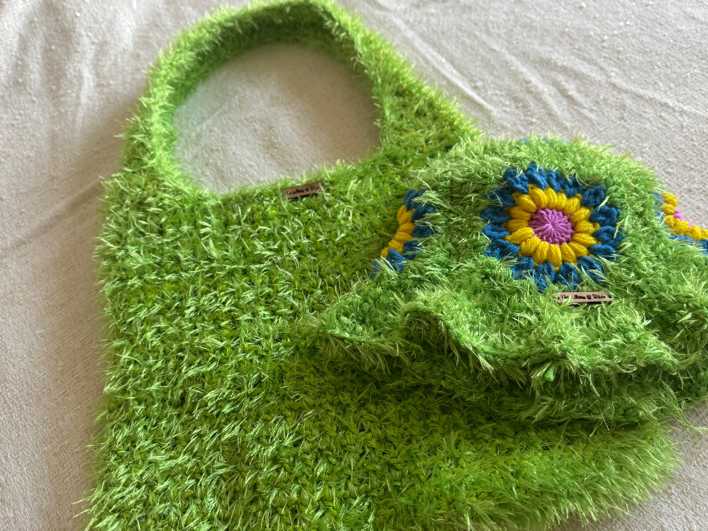Fuzzy Green Bucket Hat