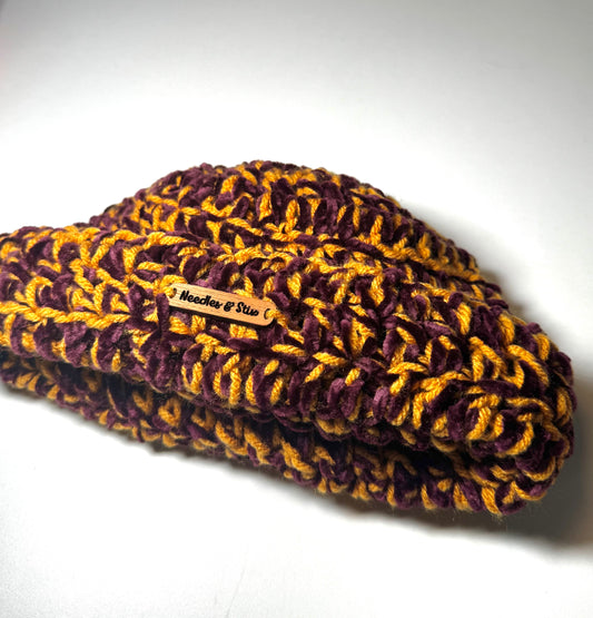 Smooth Shortie Crochet Beanie