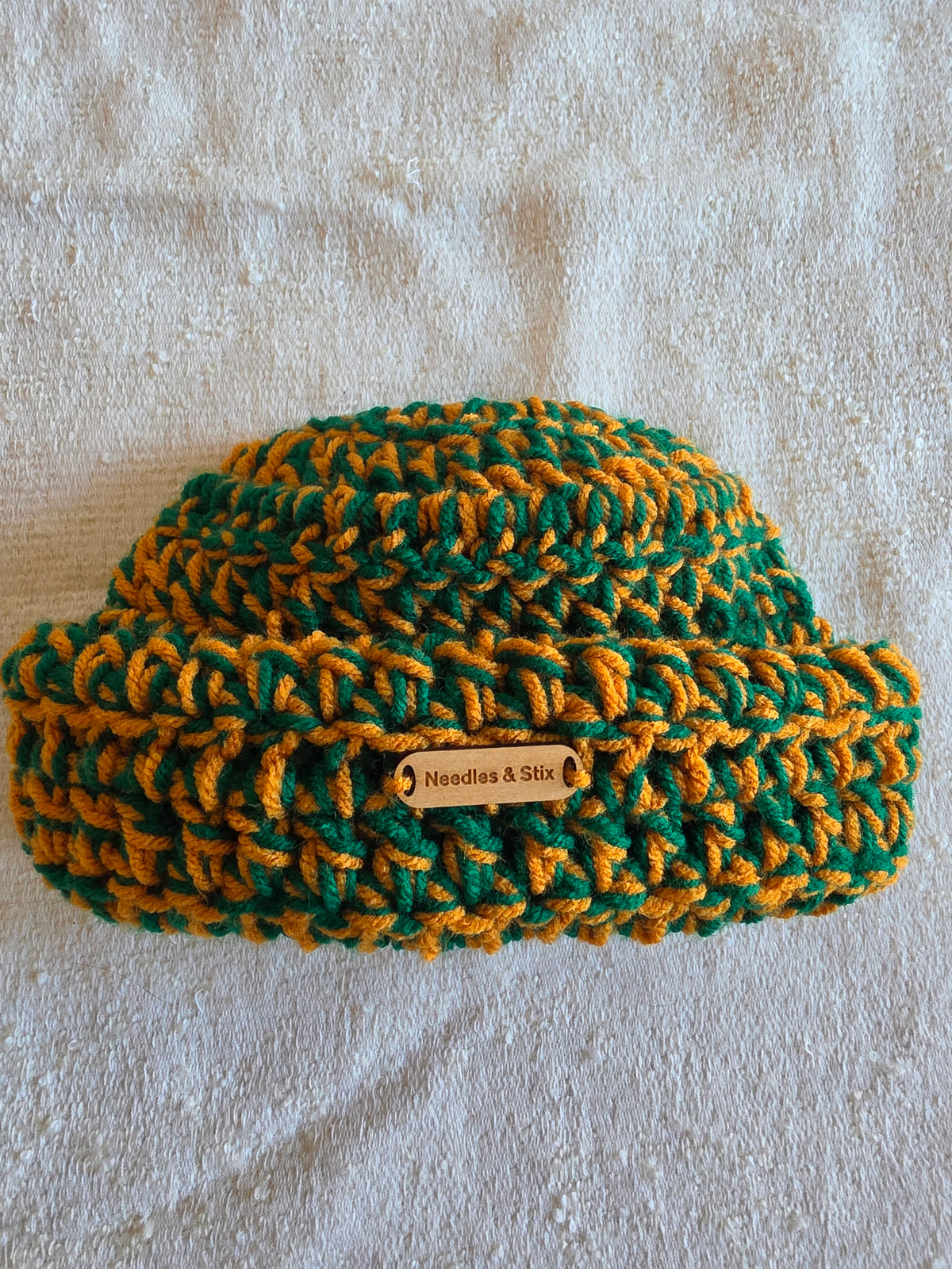 Bay Crochet Shortie Beanie