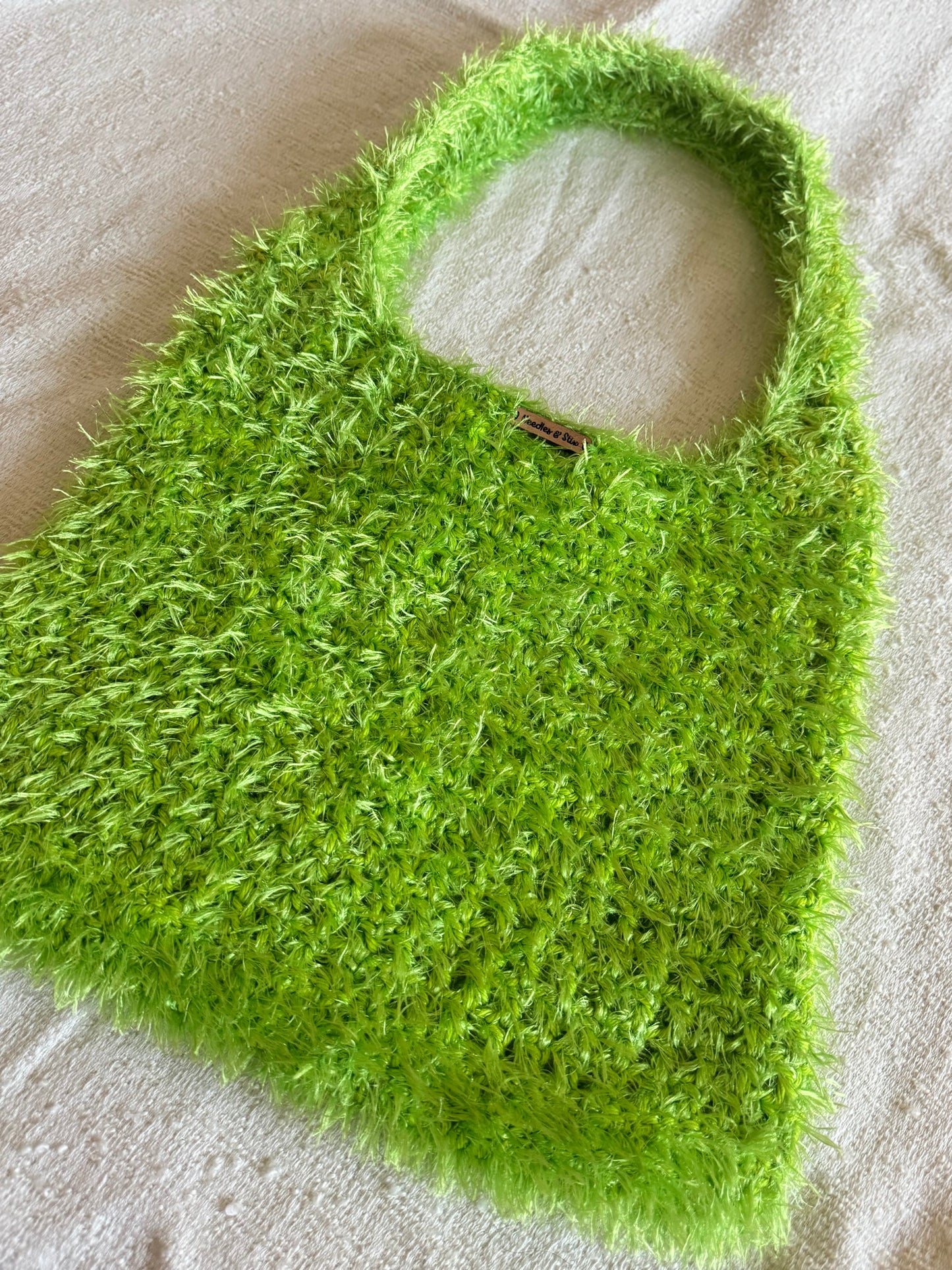 Fuzzy Bunny Market Bag
