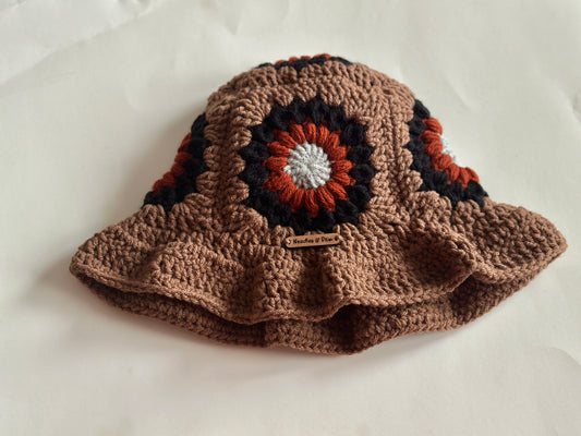 Newman Crochet Bucket Hat