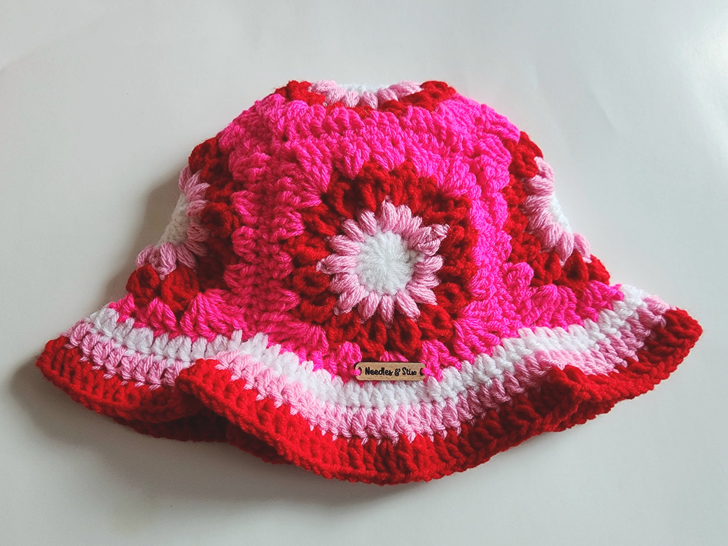 Baby Love Crochet Bucket Hat