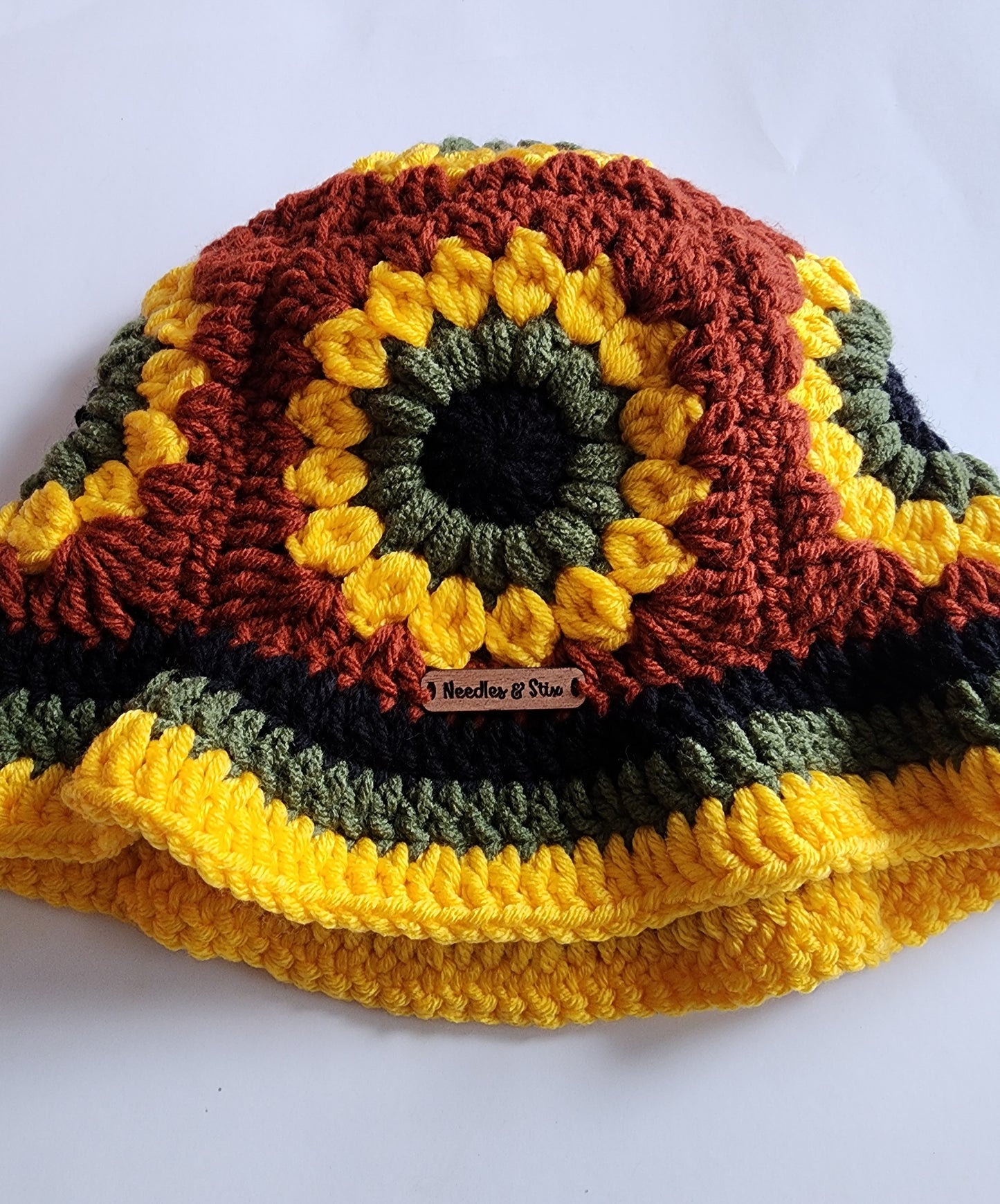 Cinnamon Joy Crochet Bucket Hat