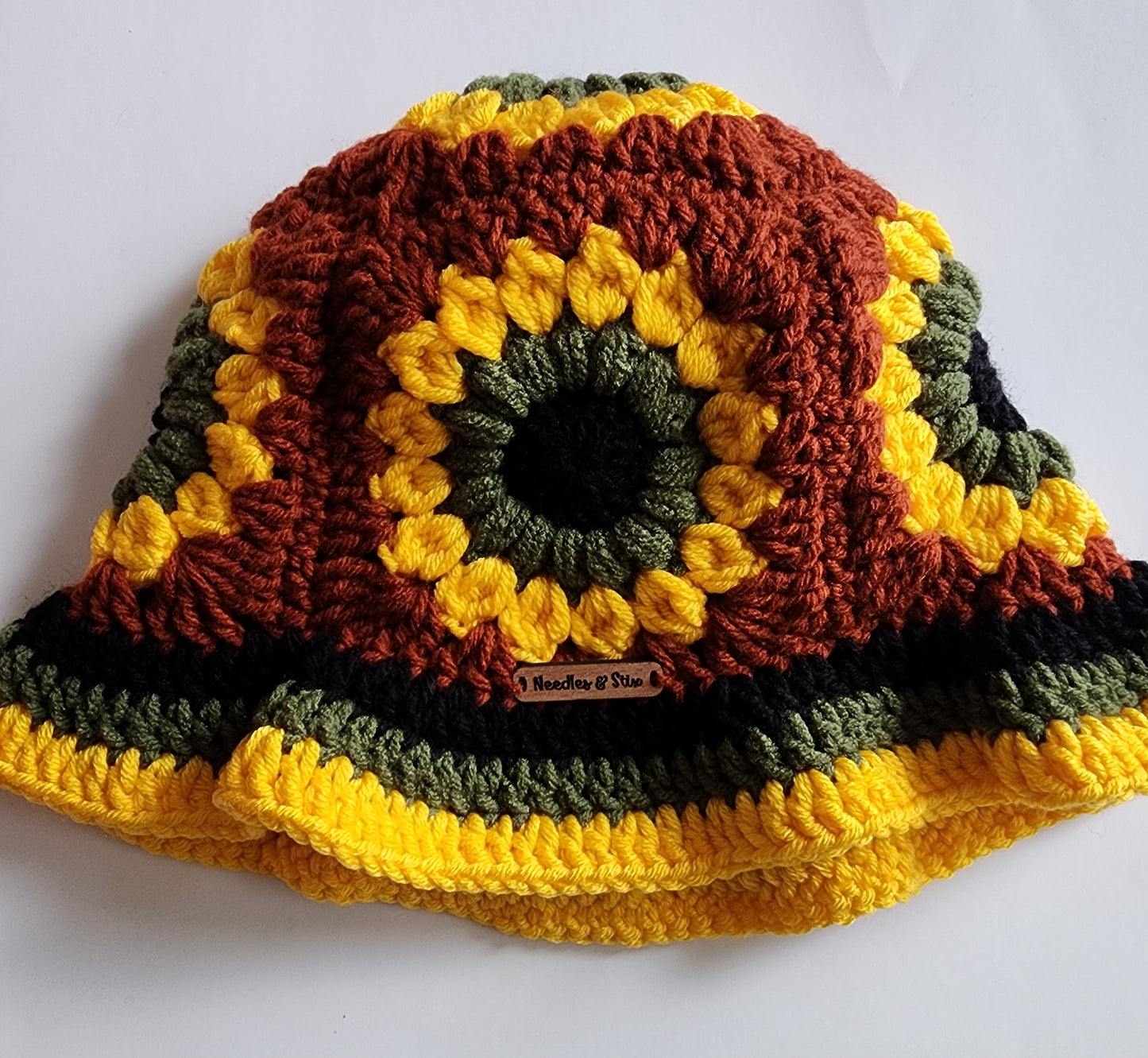 Cinnamon Joy Crochet Bucket Hat
