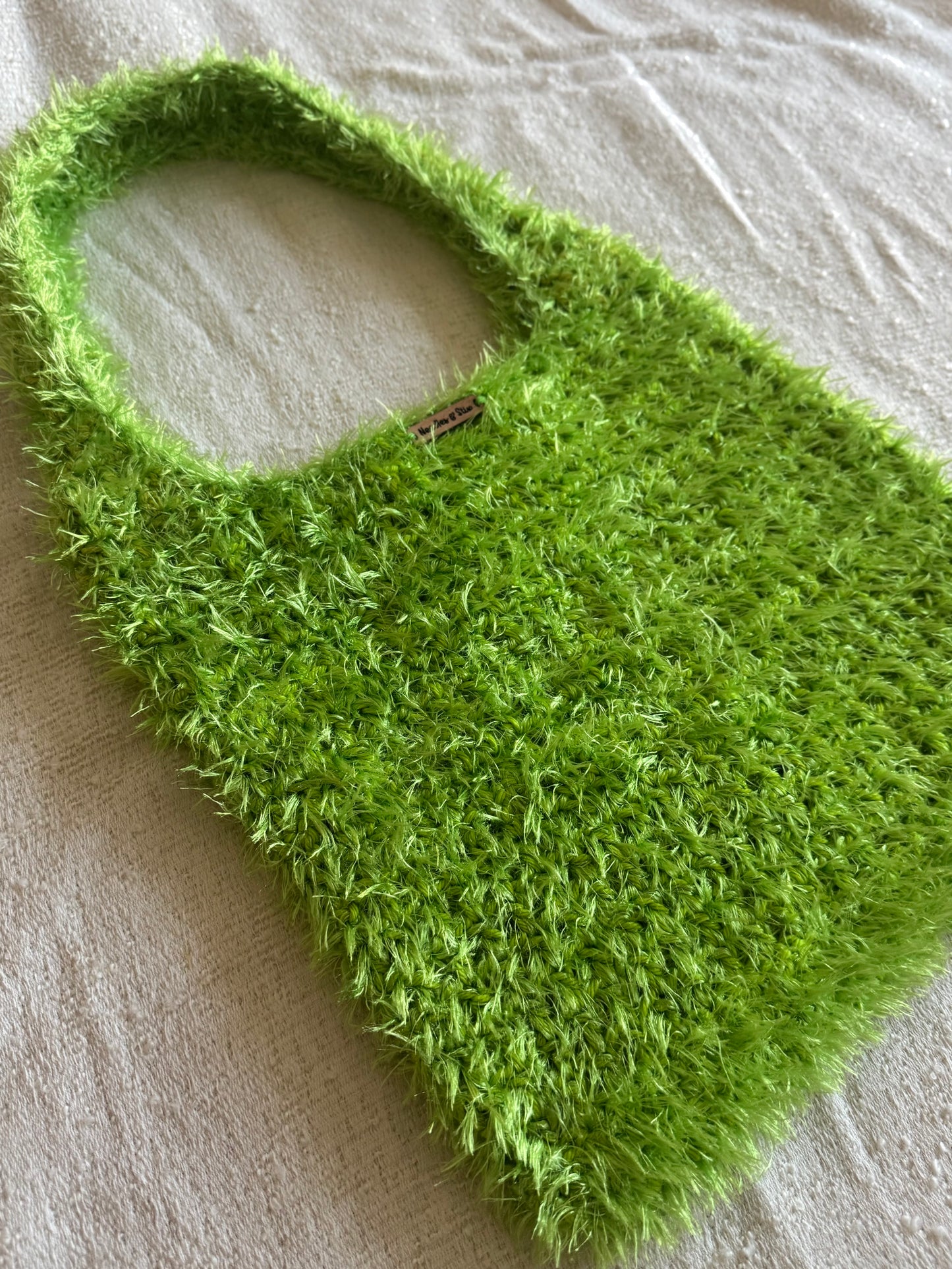 Fuzzy Bunny Market Bag