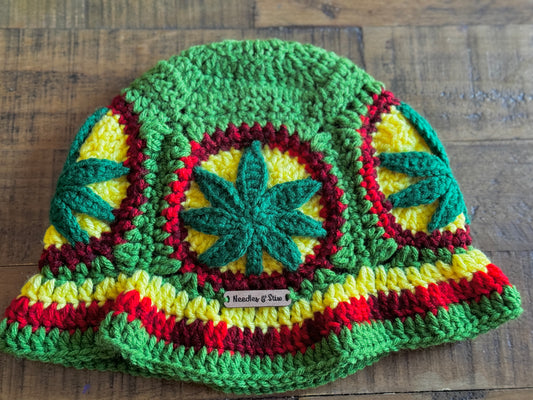 Mary Jane Crochet Bucket Hat