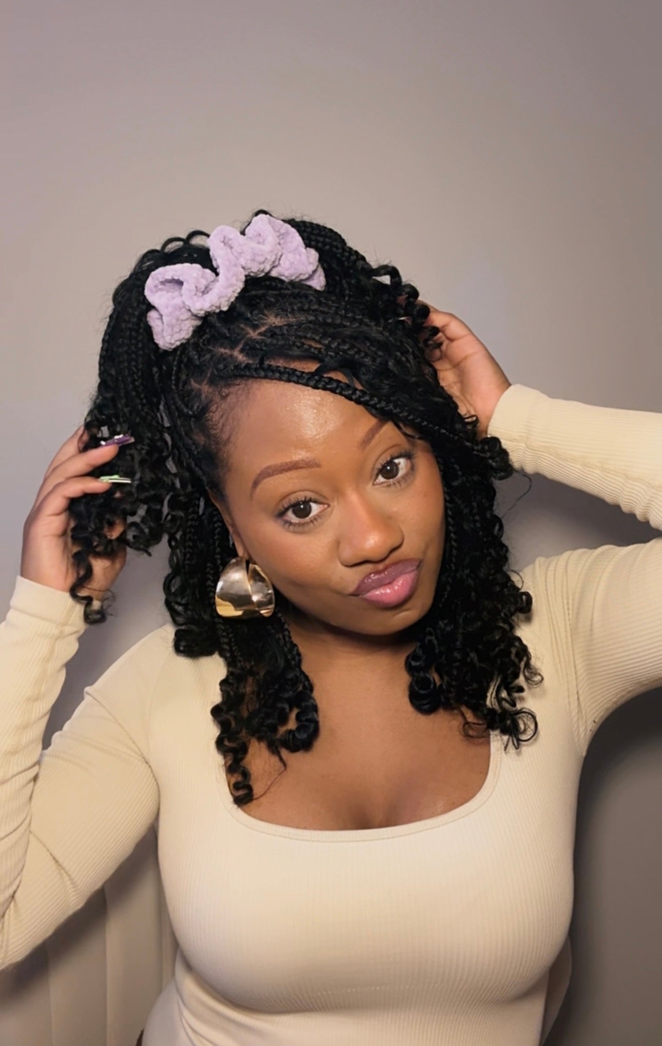 Lilly Crochet Scrunchie