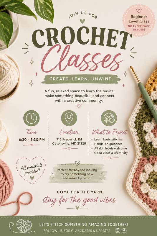 Crochet Classes