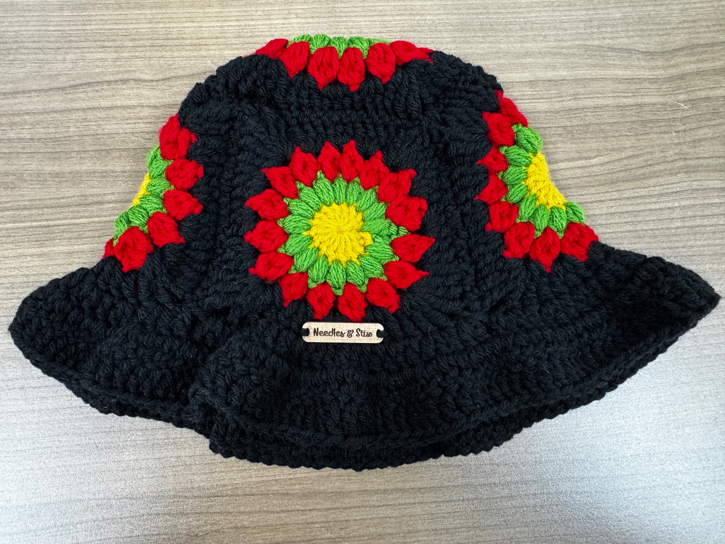 Holly Crochet Bucket Hat