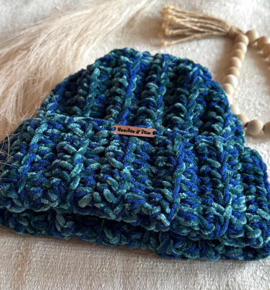 Velvet Smooth Crochet Beanie