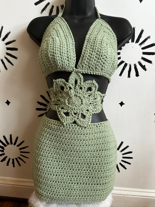 Sun Crochet Dress