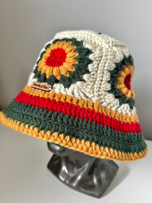 Ziggy Crochet Bucket Hat