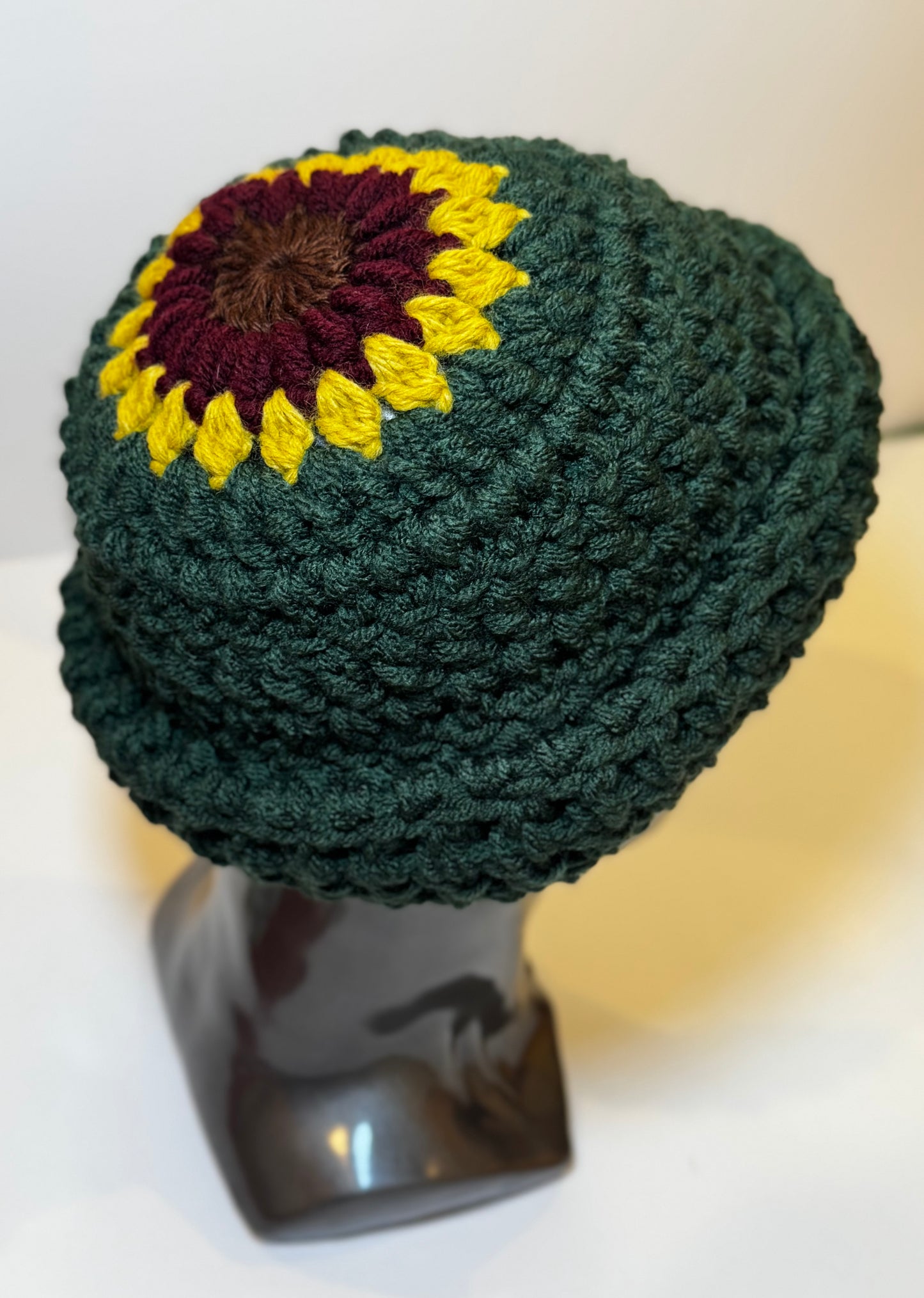 Sonshine Shortie Crochet Beanie