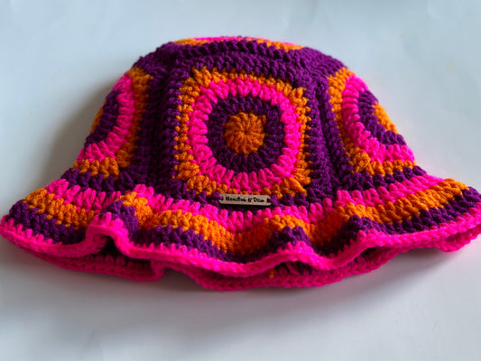Angie crochet bucket hat