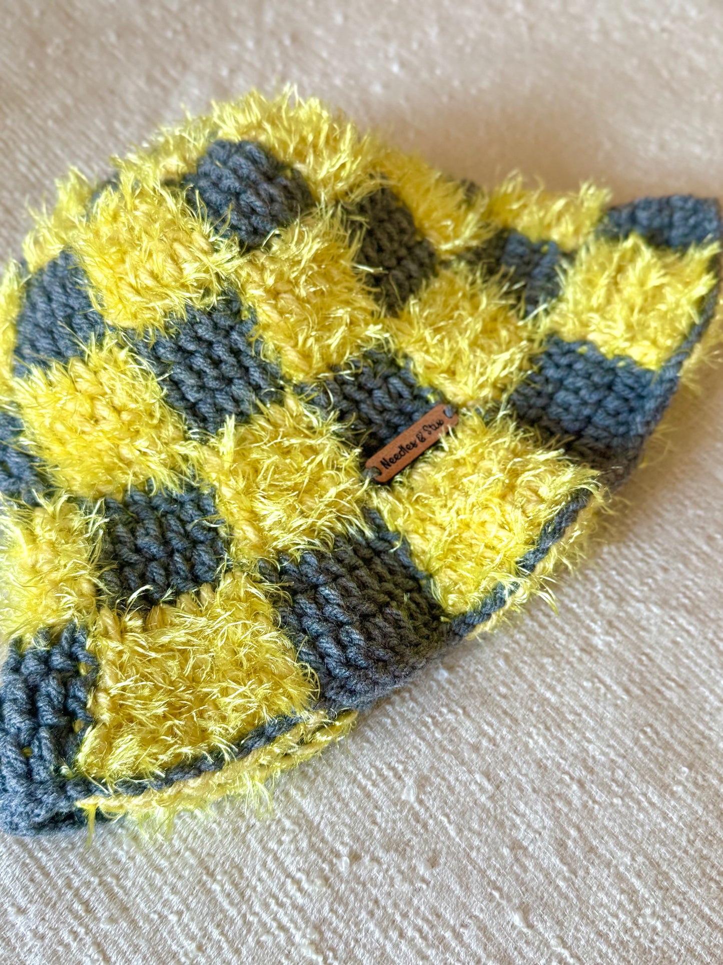 Lemon Butter Crochet Bucket Hat