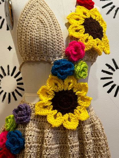 Garden Crochet Sundress