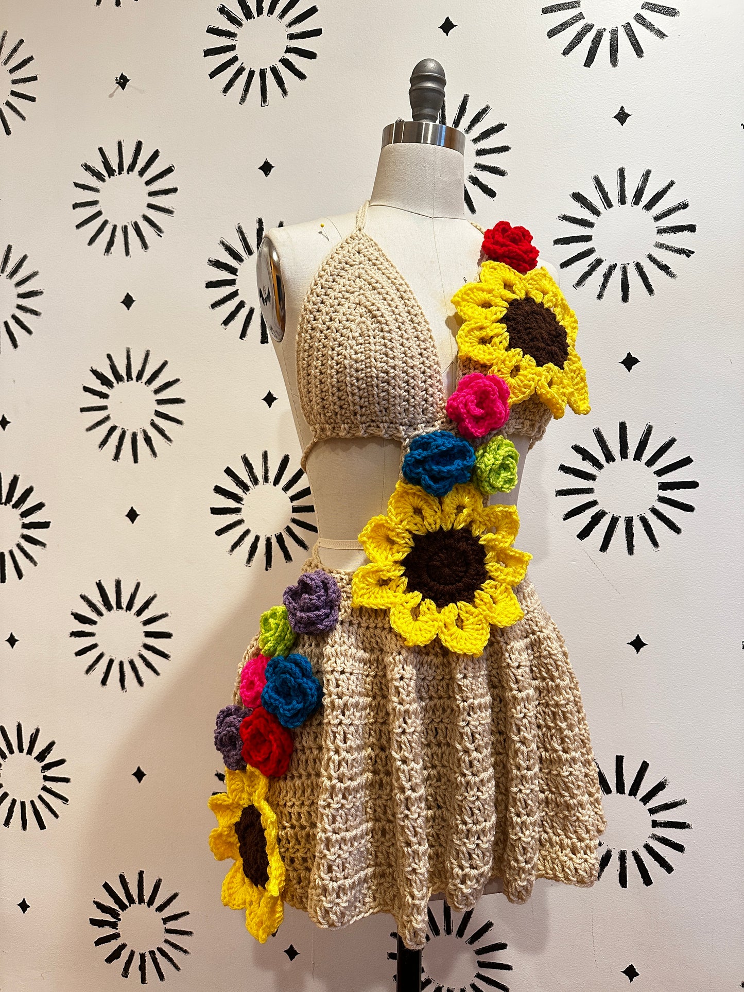 Garden Crochet Sundress