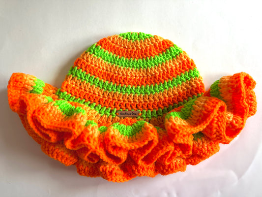 Brighten My Day Crochet Hat