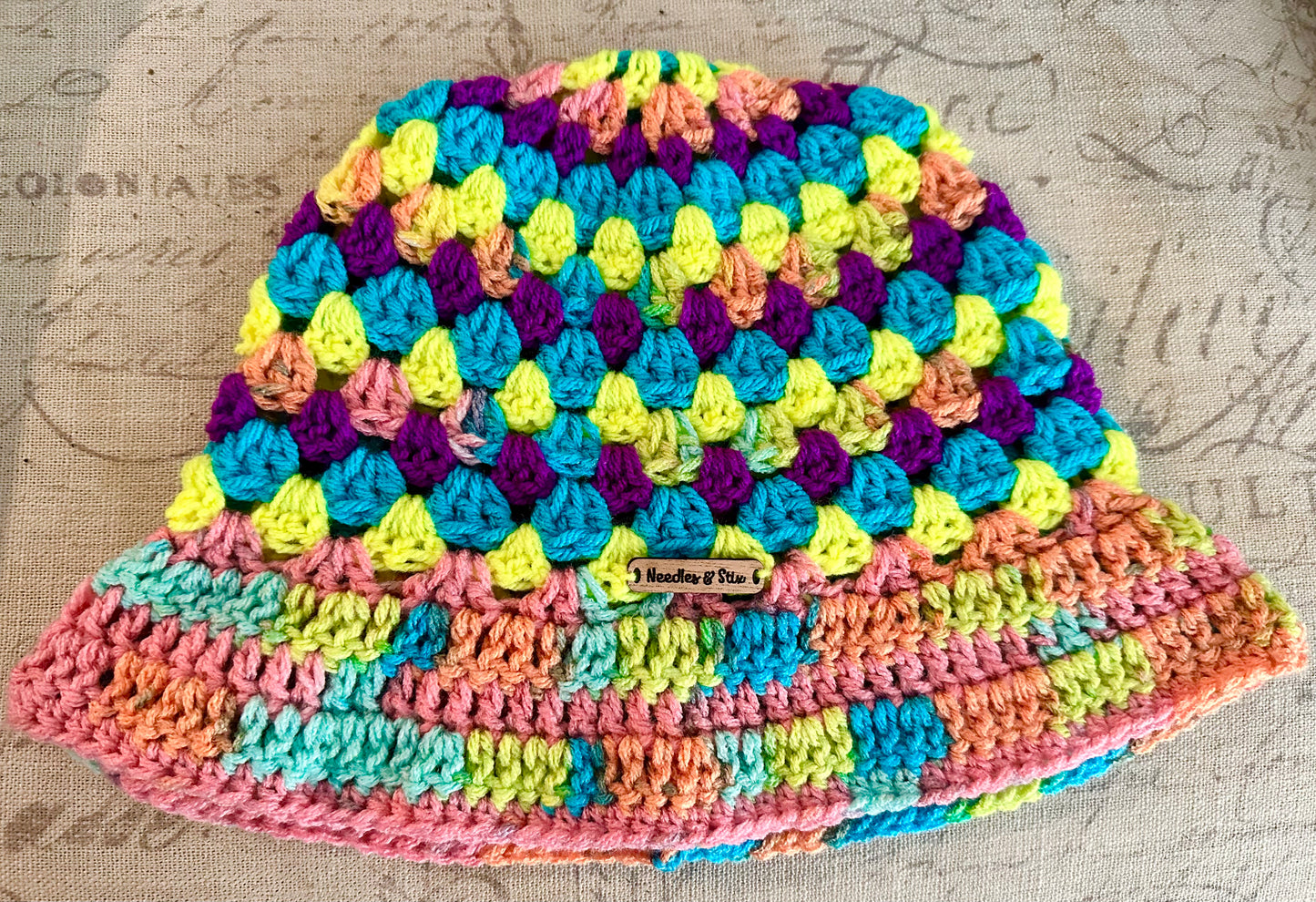 Delight Crochet Bucket Hat