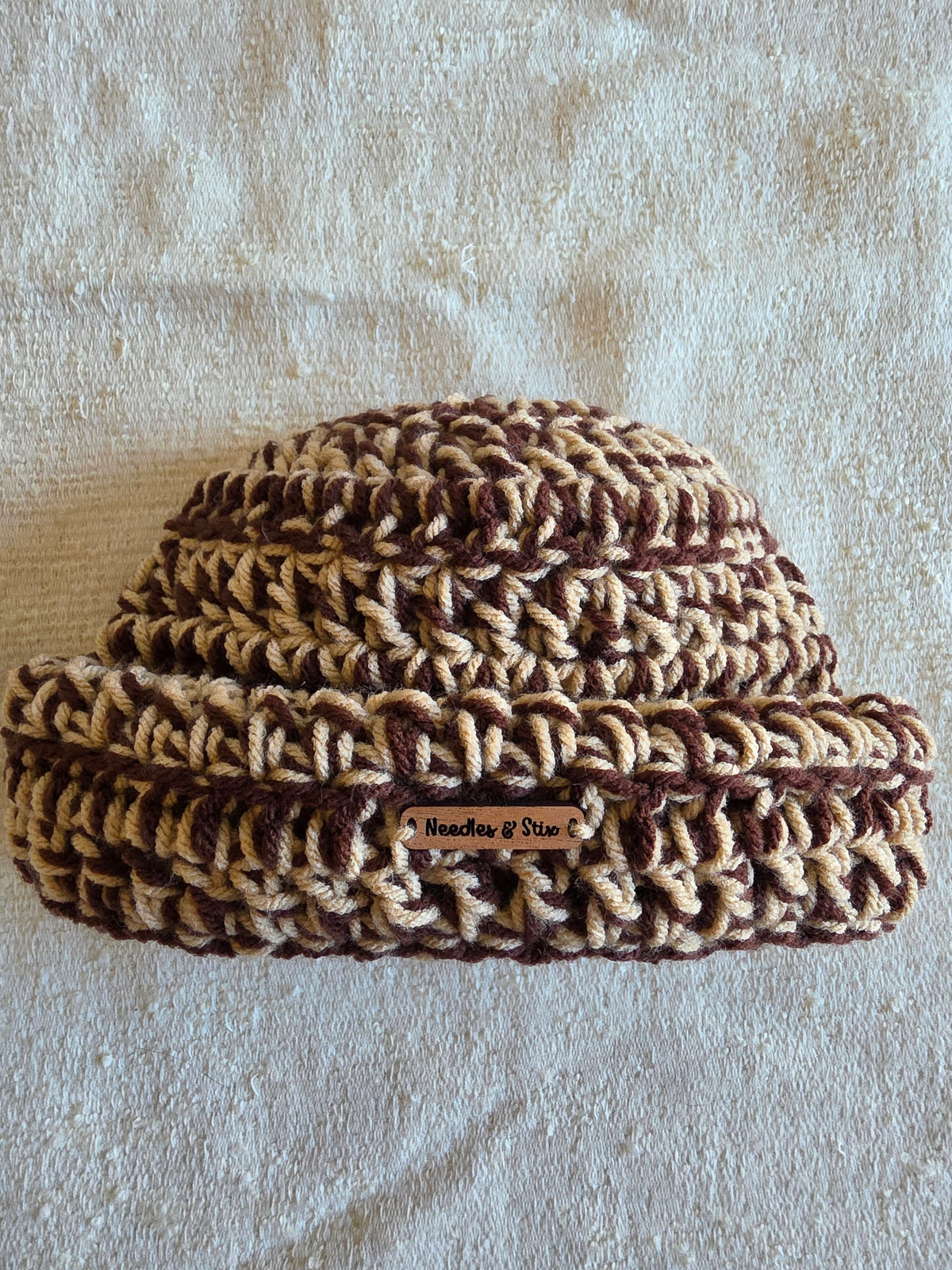 Brent Crochet Shortie Beanie