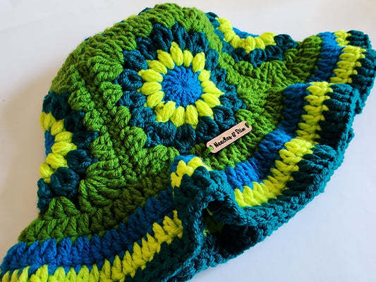 Prosperity crochet bucket hat