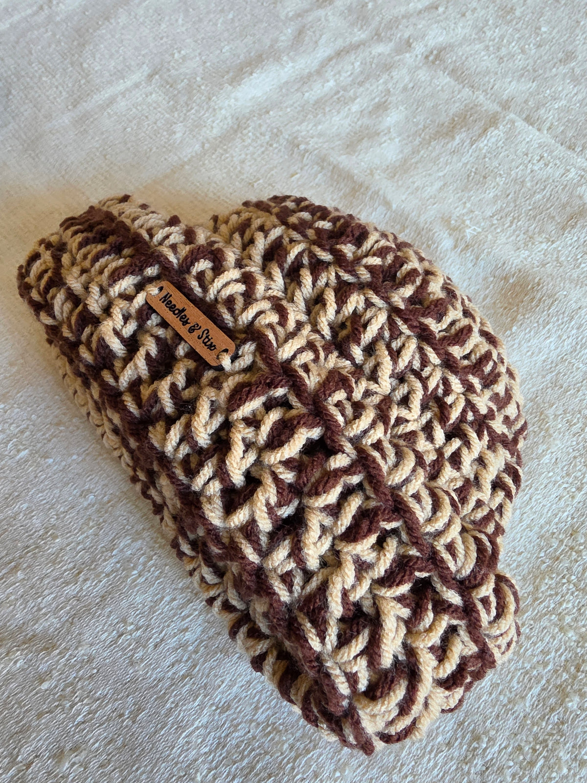 Brent Crochet Shortie Beanie