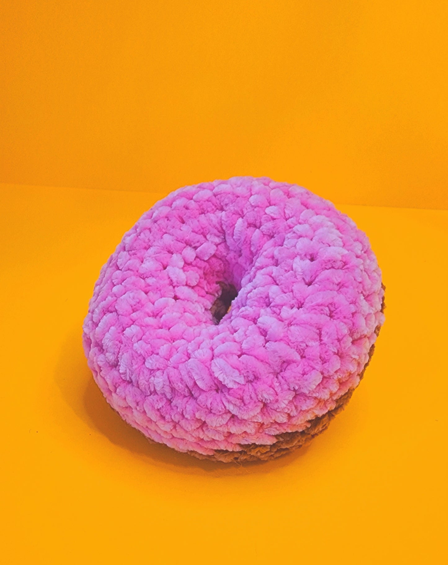 Stacy Strawberry Crochet Doughnut