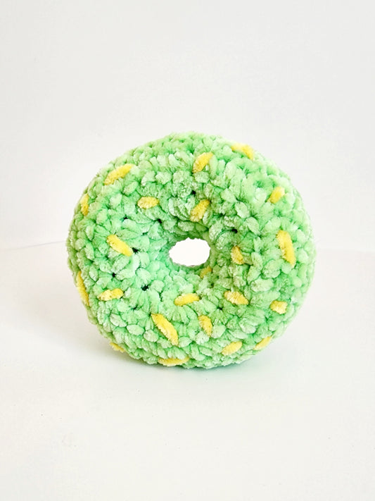 Lucky Charms Crochet Donut