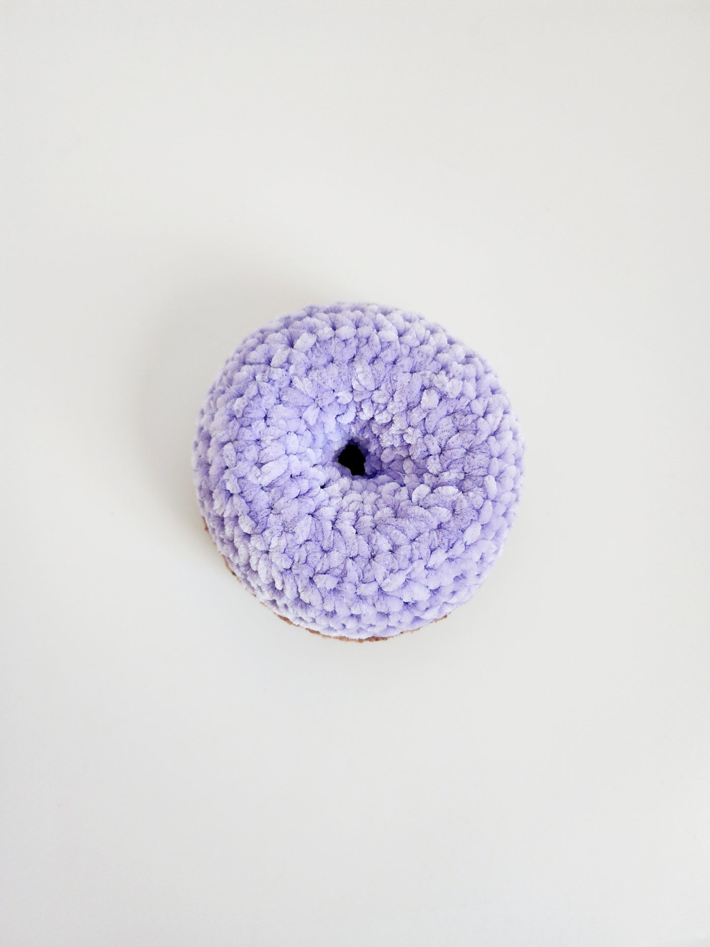 Grape Fushion Crochet Donut