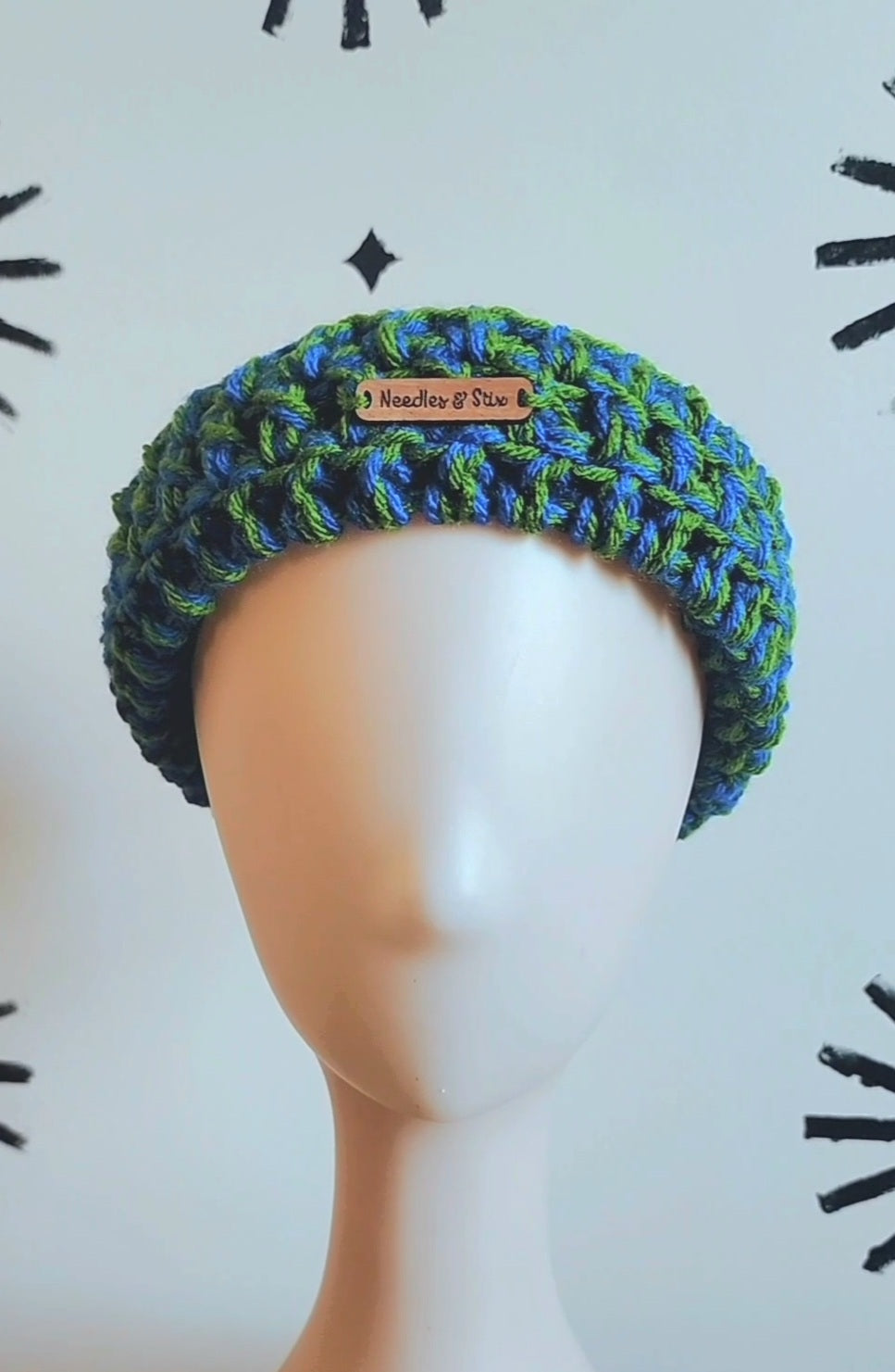 Crochet Earth Beanie (shortie)