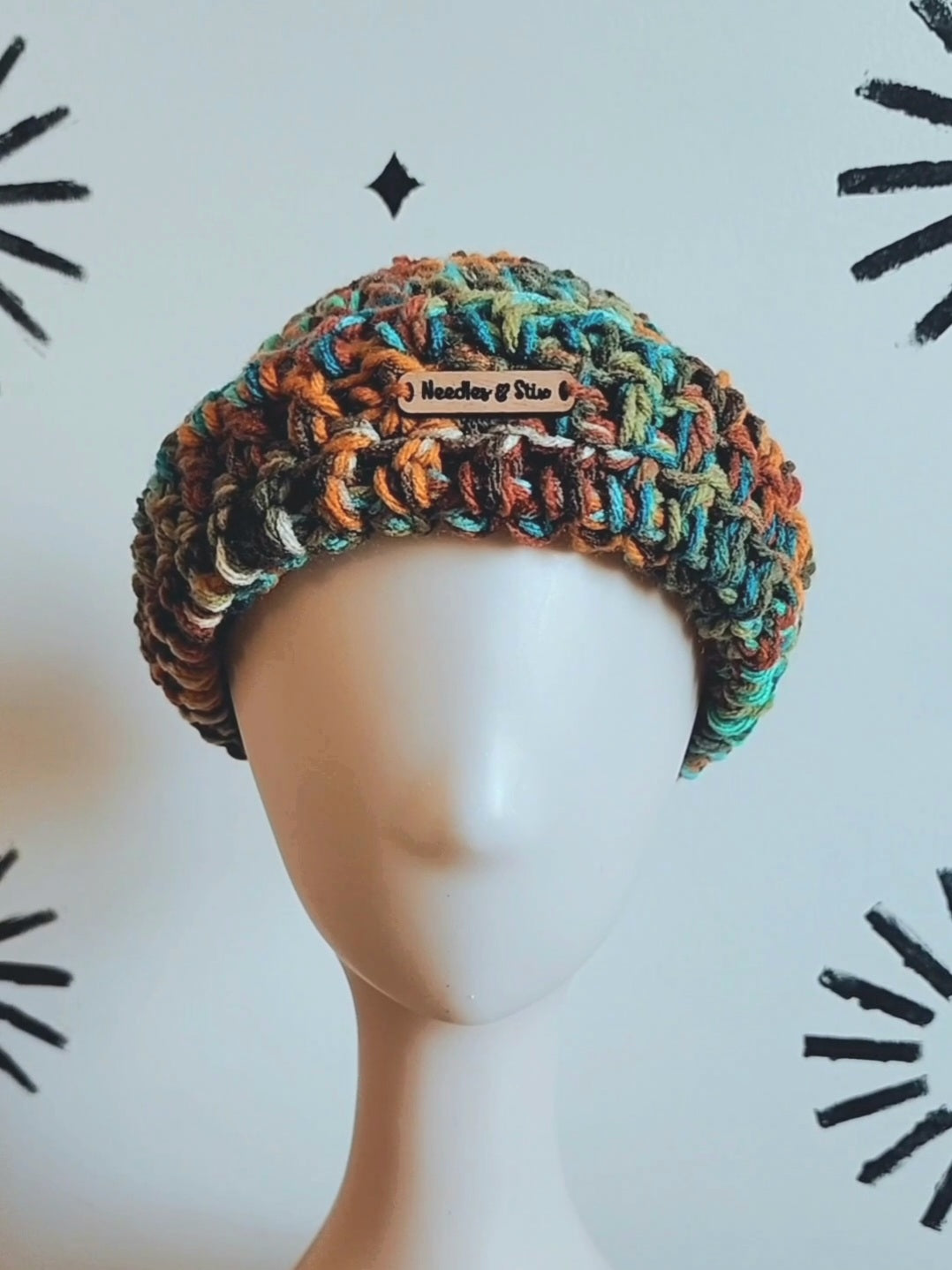 SeaMoss Crochet Beanie (shortie)