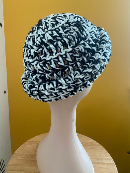 Yin and Yang Shortie Beanie