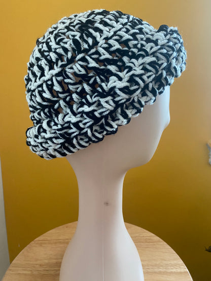 Yin and Yang Shortie Beanie