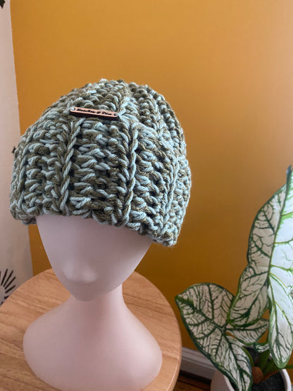 Crochet Sage Me Classic Beanie